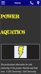 Mobile Screenshot of poweraquatics.org